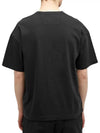 20/1 Jersey Boxy Logo Short Sleeve T-Shirt Black - CP COMPANY - BALAAN 4