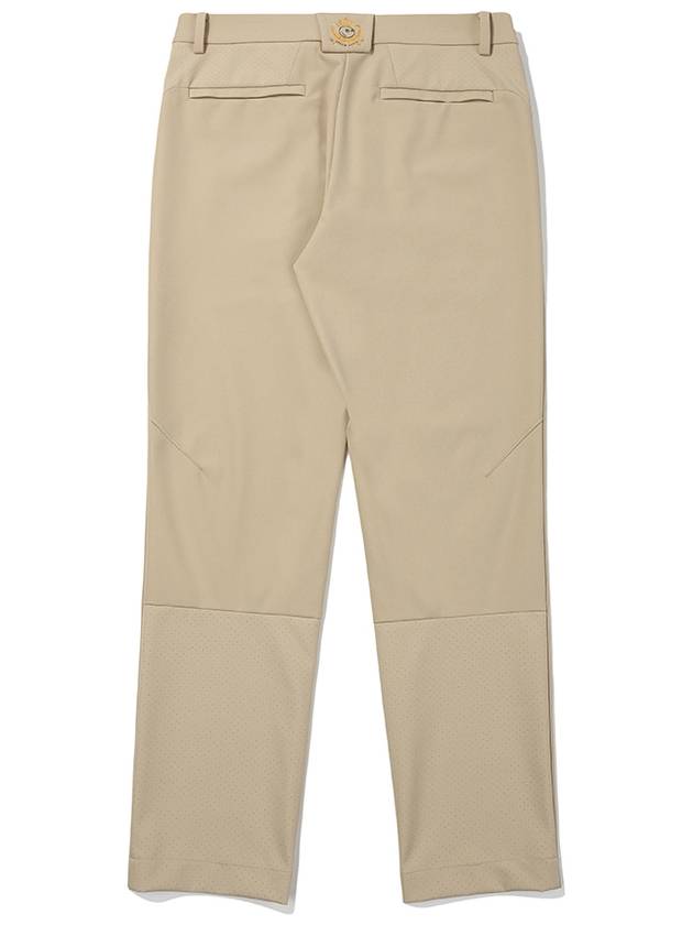 Tech Ventilation Straight Pants BEIGE MAN - MALBON GOLF - BALAAN 2