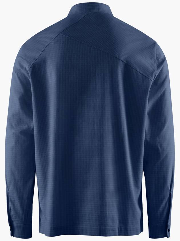 Frigg Long Sleeve Shirt Indigo Blue - KLATTERMUSEN - BALAAN 3