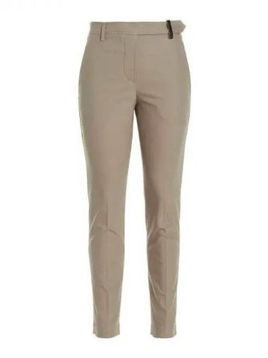 Monili detail straight pants 271389 - BRUNELLO CUCINELLI - BALAAN 1