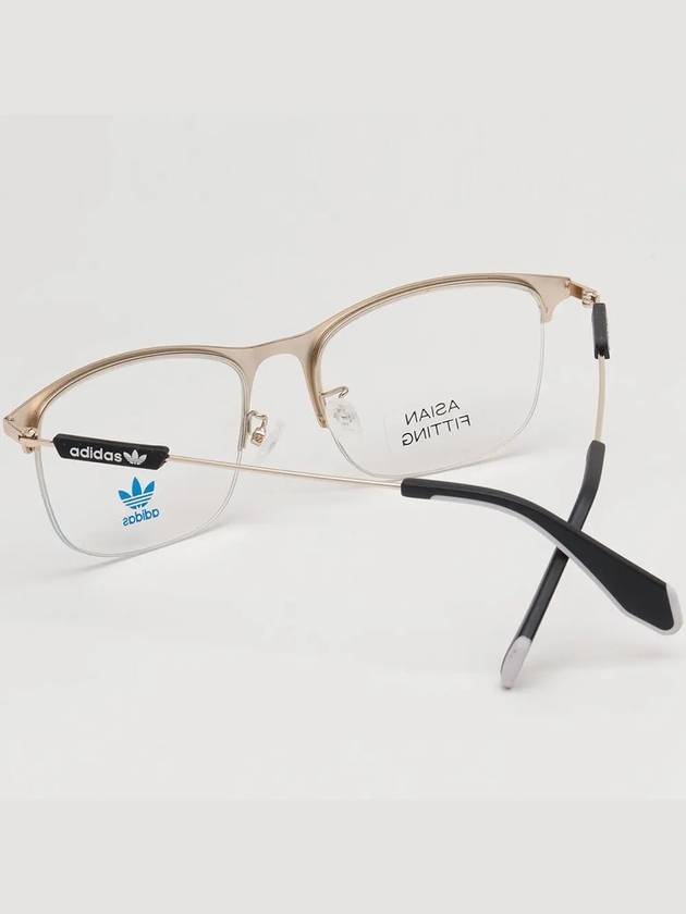 Glasses frame OR5038F 005 semi rimless Asian fit square fashion - ADIDAS - BALAAN 4