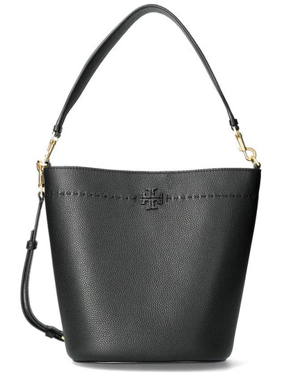 McGraw Logo Bucket Bag Black - TORY BURCH - BALAAN 2