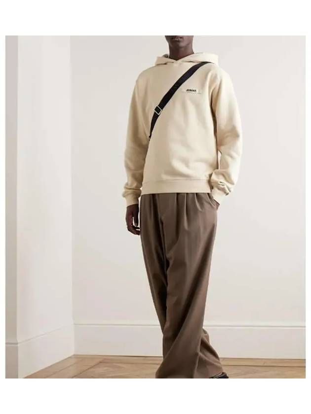 Le Gros Grain Hoodie Beige - JACQUEMUS - BALAAN 3