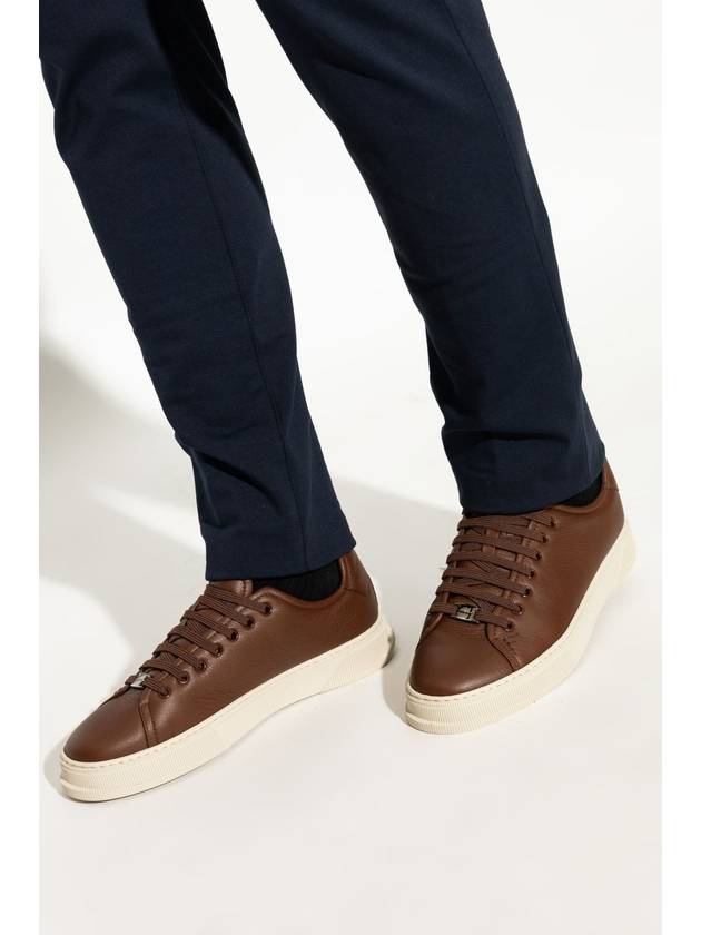 FERRAGAMO Sneakers Bruce, Men's, Brown - SALVATORE FERRAGAMO - BALAAN 2