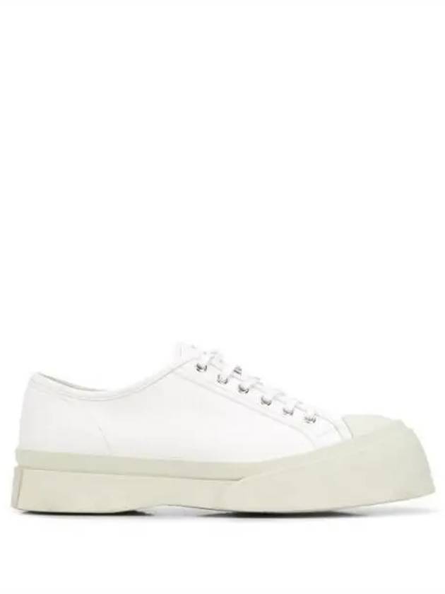 Pablo Platform Nappa Leather Low Top Sneakers Lilywhite - MARNI - BALAAN 2