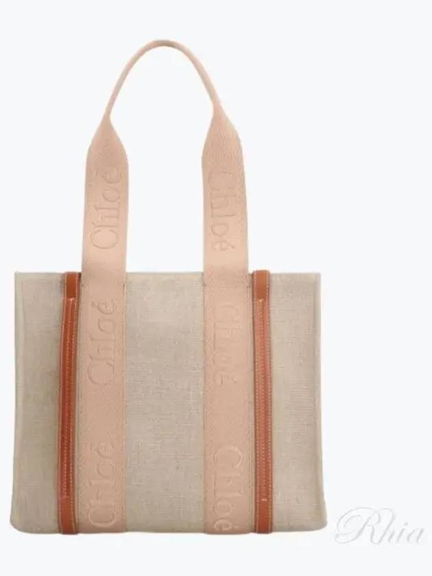 Woody Medium Tote Bag Soft Tan - CHLOE - BALAAN 2