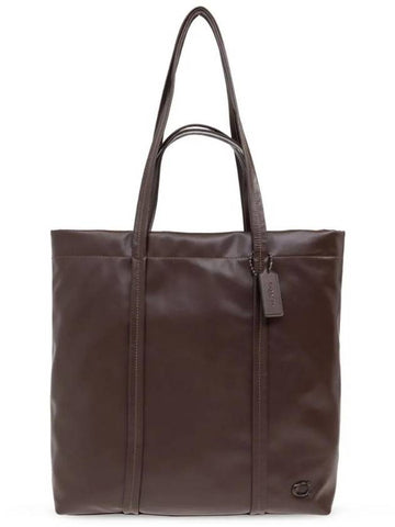 Hall 33 Tote Bag Brown - COACH - BALAAN 1