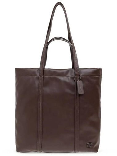 Hall 33 Tote Bag Brown - COACH - BALAAN 1