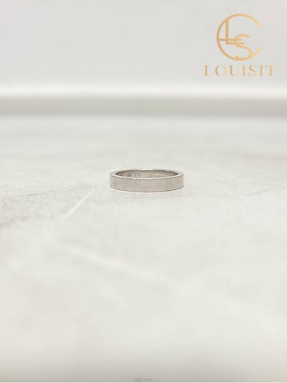 Used luxury goods Lewis IT 50 Platinum C de wedding ring - CARTIER - BALAAN 2