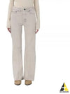 Moto-cut Flared Jeans Ivory - OUR LEGACY - BALAAN 2