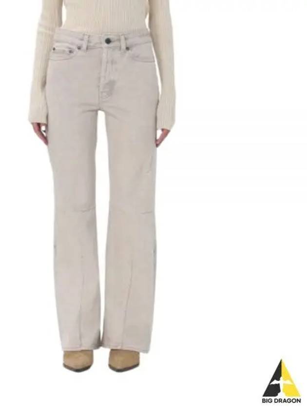 Moto-cut Flared Jeans Ivory - OUR LEGACY - BALAAN 2