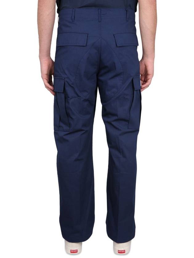 cargo track pants navy - KENZO - BALAAN 5