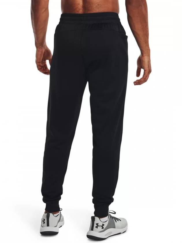 Men's Armor Fleece Jogger Track Pants Black - UNDER ARMOUR - BALAAN 5