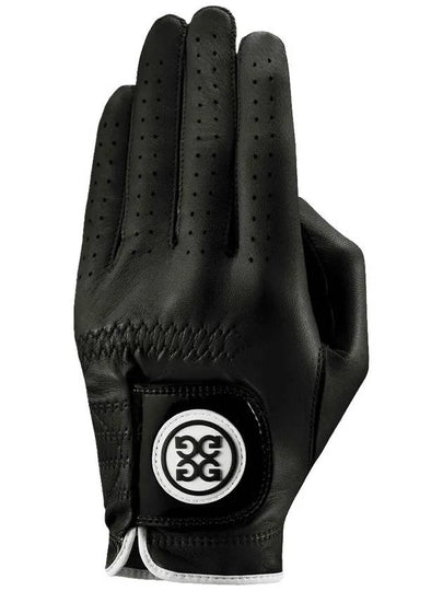 Collection Right Hand Logo Leather Gloves Black - G/FORE - BALAAN 2