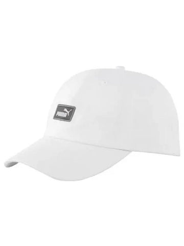 Essential III Embroidered Logo Cotton Ball Cap White - PUMA - BALAAN 1