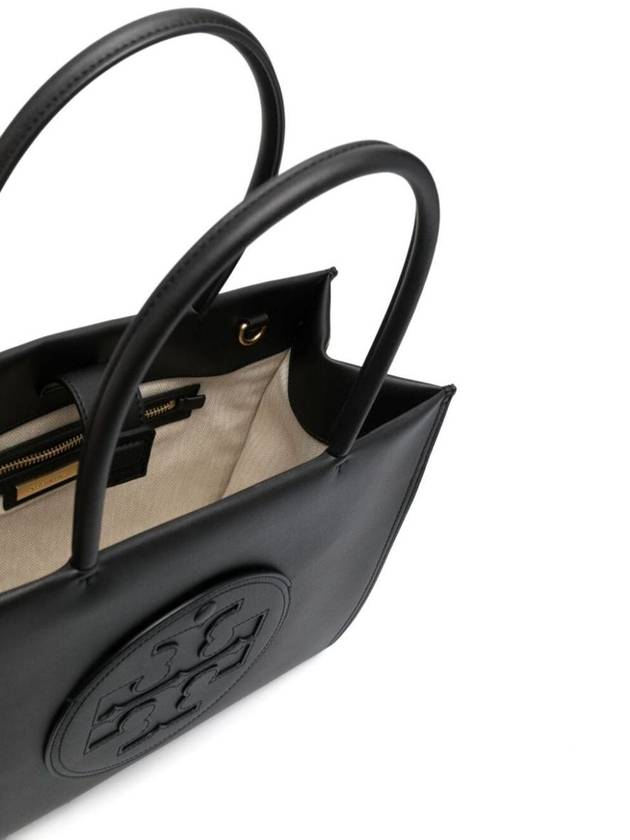 Ella Eco Small Tote Bag Black - TORY BURCH - BALAAN 4