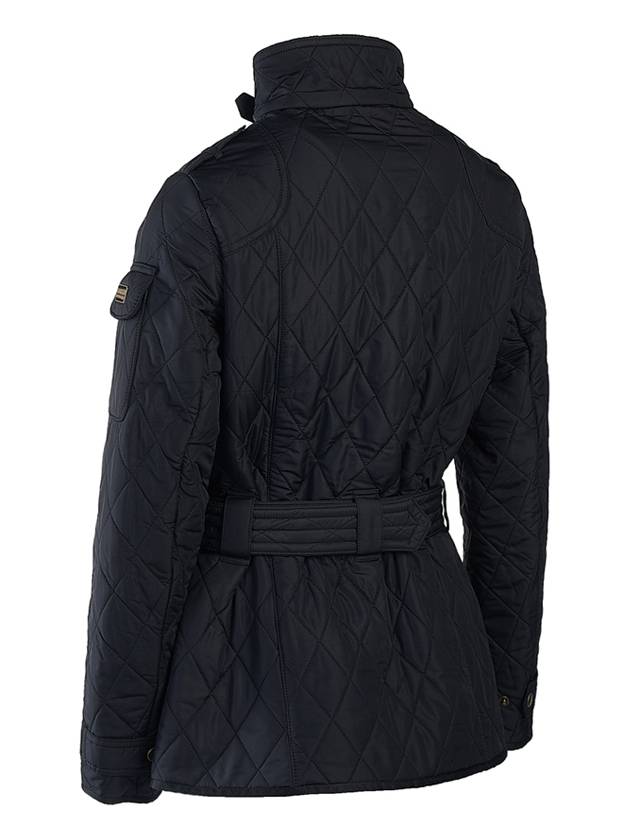 Tourer International Polar Quilt Jacket Black - BARBOUR - BALAAN.