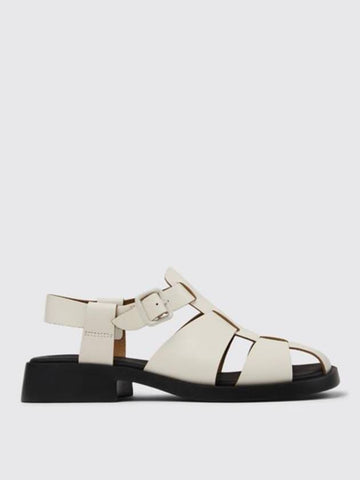 Dana Calfskin Sandals White - CAMPER - BALAAN 1