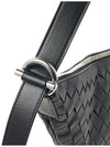 Intrecciato Virgule Cross Bag Black - BOTTEGA VENETA - BALAAN 10