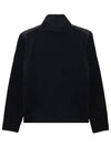 Padded wool cardigan black - MONCLER - BALAAN 6