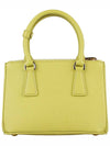 Galleria Saffiano Leather Mini Tote Bag Yellow - PRADA - BALAAN 6