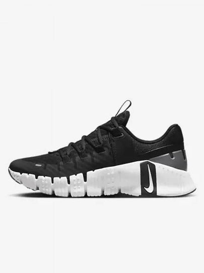 Women's Free Metcon 5 Workout Low Top Sneakers Black - NIKE - BALAAN 2