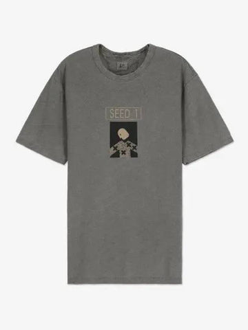 Seed 1 Canapa Jersey Graphic Short Sleeve T-Shirt Grey - CP COMPANY - BALAAN 1