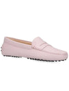 Women's Gommino Leather Driving Shoes Pink - TOD'S - BALAAN 3