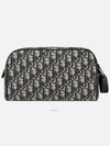 Toiletry Clutch Bag Beige Black - DIOR - BALAAN 9