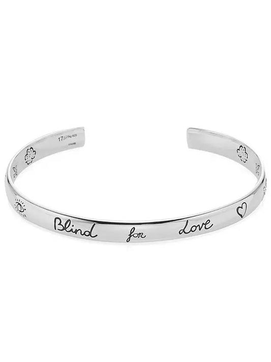 Blind For Love Bracelet Silver YBA455242001 - GUCCI - BALAAN.