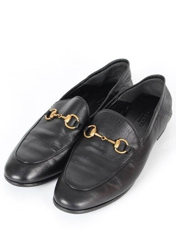 Horsebit leather mule loafer black 36 5 235 - GUCCI - BALAAN 1