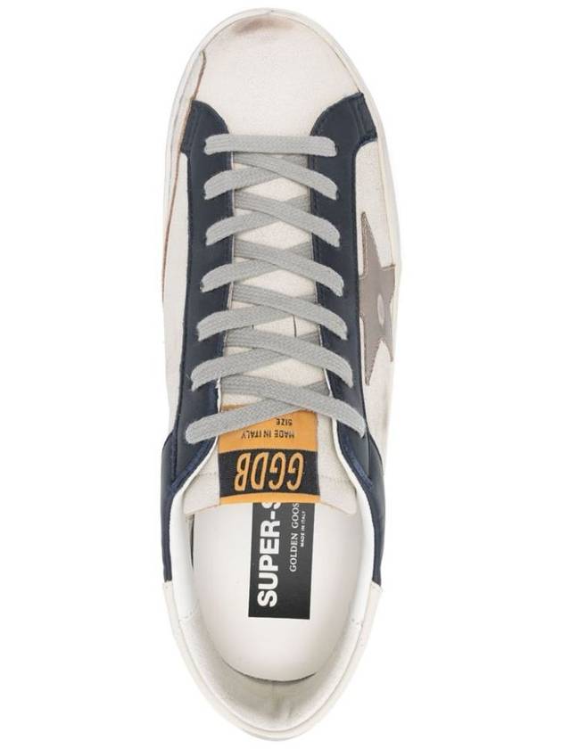 Golden Goose Super-Star Sneakers In Nappa With Distressed Effect Shoes - GOLDEN GOOSE - BALAAN 4