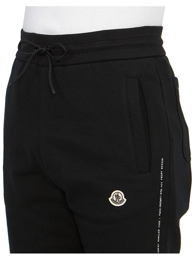 Jersey Bermuda Shorts Black - MONCLER - BALAAN 9