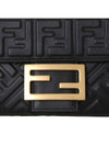 Baguette Medium Nappa Leather Chain Shoulder Bag Black - FENDI - BALAAN 6