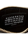 Signature Stitch Zipper Card Wallet Black - MAISON MARGIELA - BALAAN 5