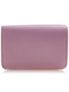 Logo Tripold Leather Half-Wallet Pink - BALENCIAGA - BALAAN 4