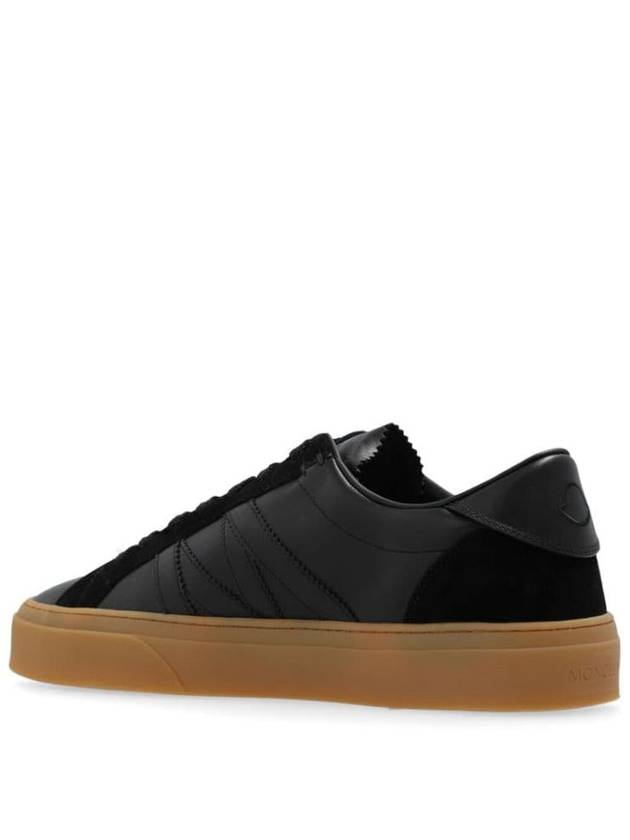 Monaco2 low top sneakers black - MONCLER - BALAAN 5