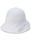 Official W LOGO UNBAL BUCKET HAT WH - ANEWGOLF - BALAAN 3