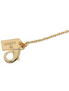 Signature Crystal Necklace Gold - COACH - BALAAN 7