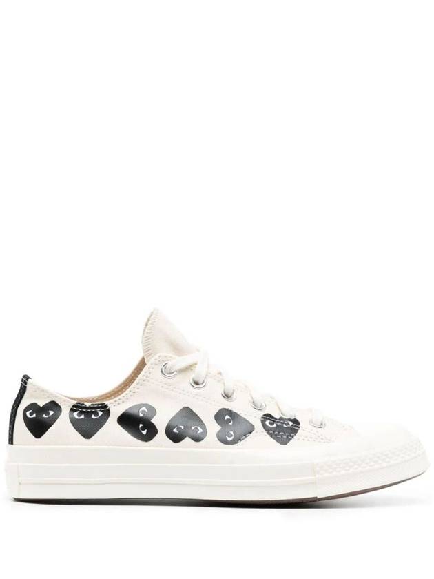 Comme Des Garçons Play X Converse Chuck Taylor `70 Multiheart Low Shoes - COMME DES GARCONS PLAY - BALAAN 1