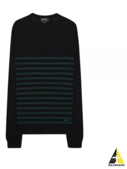 Matthew Cashmere Sweatshirt Black - A.P.C. - BALAAN 2