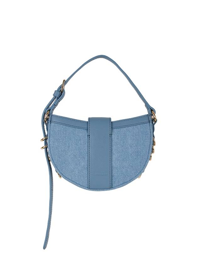 Women's Shoulder Bag HALF B DENIM - PLAYNOMORE - BALAAN 4