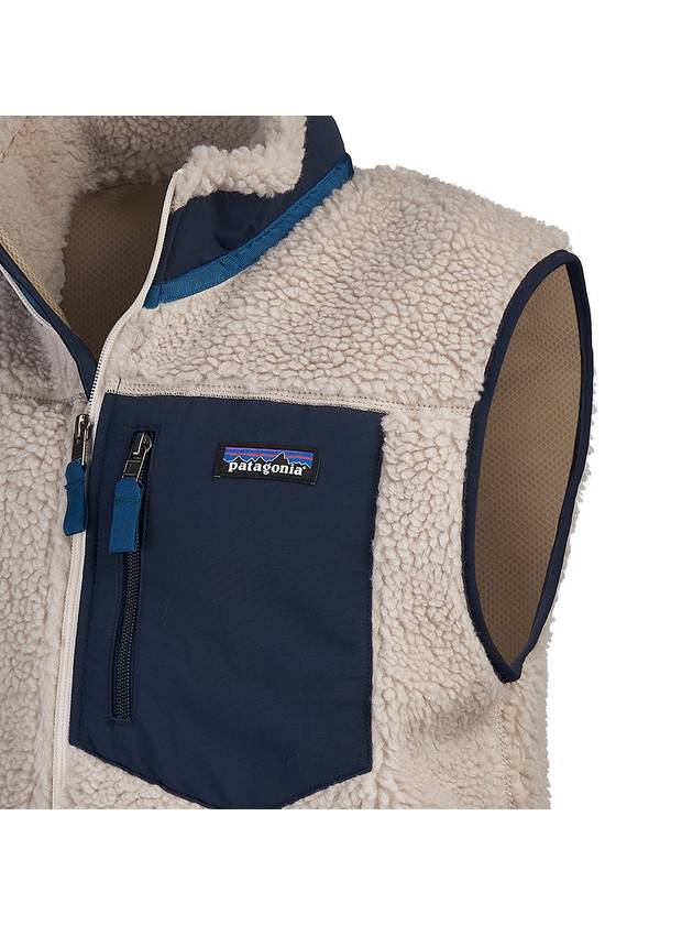 Classic Retro-X Fleece Vest Natural - PATAGONIA - BALAAN 7