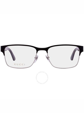 Eyewear Square Metal Eyeglasses Black - GUCCI - BALAAN 1