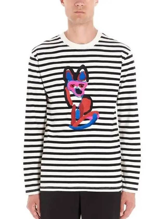 11th Anniversary Acid Fox TShirt Black SPCZU00102 BKWH - MAISON KITSUNE - BALAAN 3