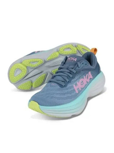 HOKA ONE sneakers Bondi 8 wide women s shadow 1127954 SSK - HOKA ONE ONE - BALAAN 1