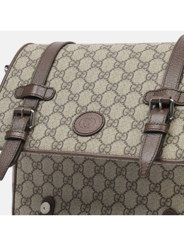 GG Supreme Messenger Bag Brown - GUCCI - BALAAN 7