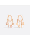 Revolution Earrings Gold Pink - DIOR - BALAAN 3