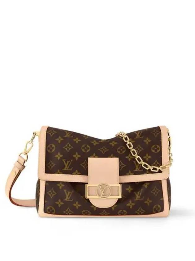 Dauphine Soft GM Monogram Canvas Shoulder Bag Brown - LOUIS VUITTON - BALAAN 2