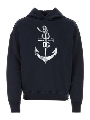 Hooded Sweatshirt G9AUOTG7K5V B0665 Black - DOLCE&GABBANA - BALAAN 1